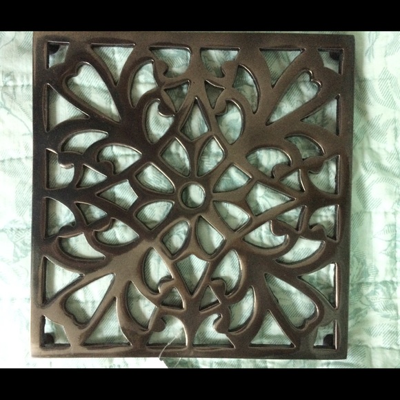 NWT Metal Trivet by 1000 Villages - Picture 2 of 3